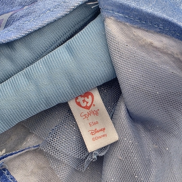 Ty Sparkle Disney Elsa Frozen II Plush Doll - Picture 7 of 9